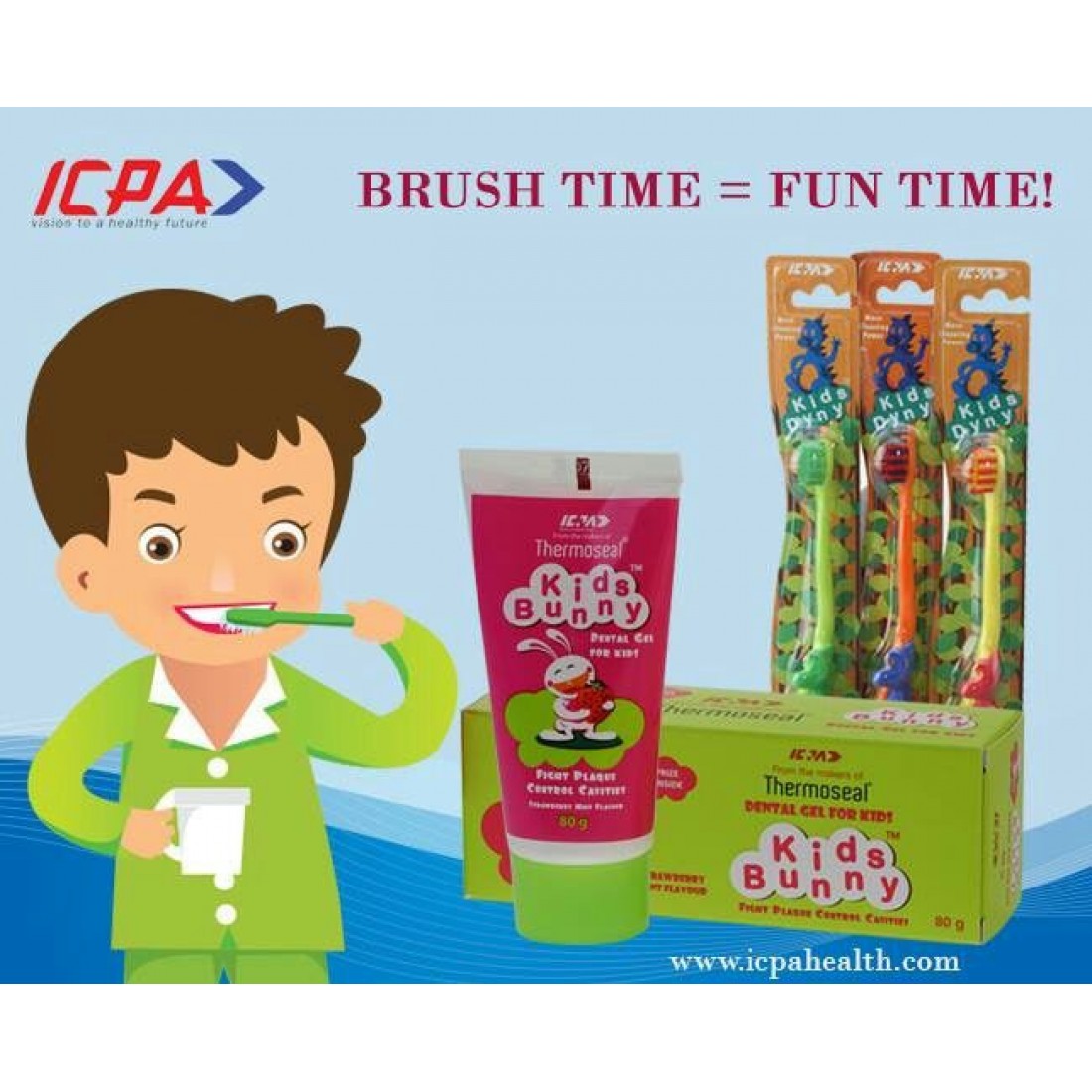 Buy Dental Gel Toothpaste For Kids ICPA Online at Lowest